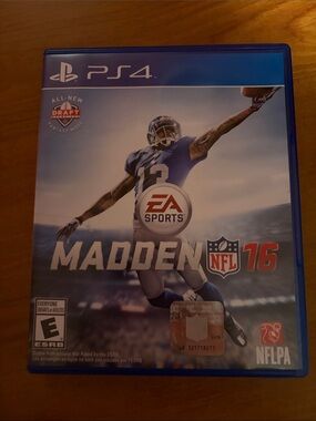 Madden NFL 16 (PS4) - Blue Cover by EA Sports